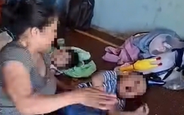 Chính quyền vào cuộc xác minh clip bà nội đánh cháu thô bạo