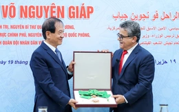 Palestine truy tặng Đại tướng Võ Nguyên Giáp huân chương cao quý nhất
