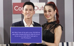 MC Minh Tuân đang ở đâu khi Lâm Khánh Chi tìm kiếm?
