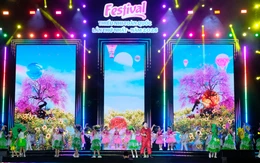 Festival thiếu nhi lần đầu tiên được tổ chức tại Đà Lạt