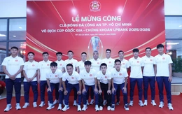 CLB Công An TP.HCM mừng công, hướng đến mùa giải mới tưng bừng