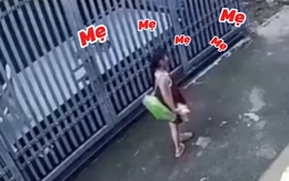 Bé gái ngơ ngác vì bỗng dưng được nghỉ học