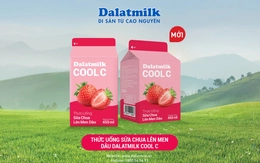 Thức uống sữa chua lên men Dâu Dalatmilk Cool C vừa ra mắt có gì đặc biệt?