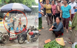 Công an vào cuộc vụ chủ cửa hàng hải sản dùng vòi xịt tăng áp phun nước vào mặt bà bán rau