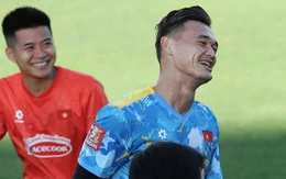 Khoa Ngô vắng, Patrik Lê Giang và Nguyễn Tài Lộc phấn khởi trong ngày đầu tập ở tuyển Việt Nam