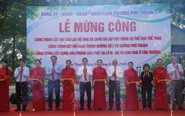 Phường Phú Thuận khánh thành 3 công trình phục vụ sinh hoạt cộng đồng