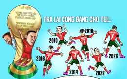 Xin hãy trả lại công bằng cho Cristiano Ronaldo