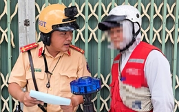 Nhiều tài xế xe ba gác, shipper bị phạt vì các lỗi thường gặp