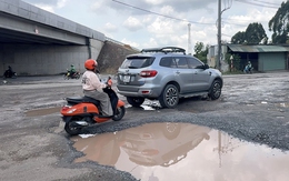 Cao tốc Biên Hòa - Vũng Tàu vừa thông, đường dân sinh tan nát