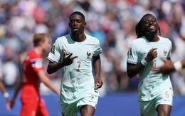 Dembele lập hat-trick, Pháp thắng Na Uy và giành ngôi đầu