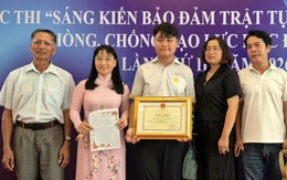 Học sinh Trường THPT Dương Văn Thì, TP.HCM đoạt giải nhất thi sáng kiến phòng chống bạo lực học đường