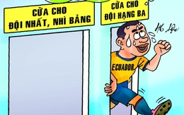 Ecuador vượt khe cửa hẹp dành cho các đội xếp thứ 3