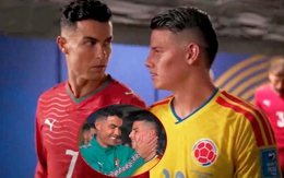 Ronaldo và James Rodriguez khiến fan bồi hồi ở World Cup