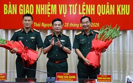Thiếu tướng Trần Xuân Mạnh tiếp nhận nhiệm vụ Tư lệnh Quân khu 1