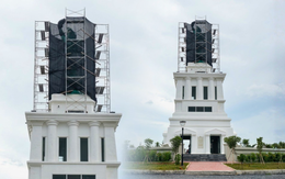 Lập biên bản tượng 'nữ thần khai phóng' ở Tây Ninh vì xây dựng trên đất quy hoạch giao thông