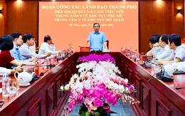Phó bí thư Nguyễn Phước Lộc: Đầu tư trung tâm y tế thành cơ sở 2 bệnh viện tuyến cuối
