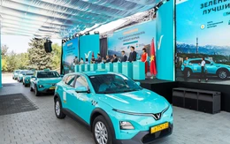 Green SM đưa taxi điện sang Trung Á