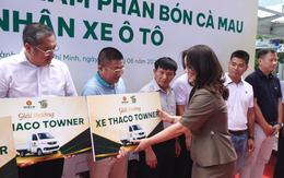 Trao xe, tặng vàng vinh danh hệ thống phân phối Phân bón Cà Mau
