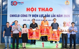 PC Đắk Lắk tổ chức hội thao công nhân viên chức lao động năm 2026