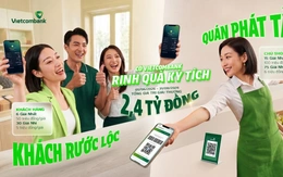 Hộ kinh doanh, khách hàng cùng nhận thưởng khi thanh toán qua Vietcombank
