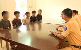 Xử phạt nhóm thanh, thiếu niên và phụ huynh 81,5 triệu đồng vì vi phạm nhiều lỗi