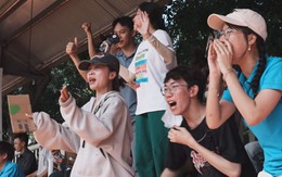 Vượt hàng trăm km từ 2 giờ sáng, cổ động viên Cần Thơ tiếp sức cho giải bóng đá công nhân