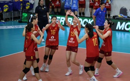 Bóng chuyền nữ U18 Việt Nam thắng ấn tượng trận ra quân giải châu Á