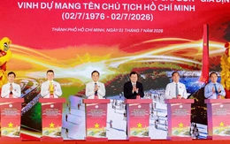 TP.HCM khởi công đồng loạt 8 dự án trọng điểm chào mừng 50 năm mang tên Bác