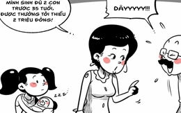 Sinh đủ 2 con được thưởng nhưng 'hòa vốn' chỉ sau một phút lơ đễnh
