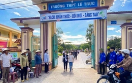 Hiệu trưởng nói gì về thông tin tố cáo tiêu cực thi tốt nghiệp tại Trường THPT Lê Trực?