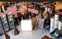 Thanh niên ngã chổng vó vì ngã ngớn trên ghế bập bênh