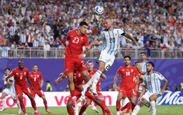 Video bàn mở tỉ số của Argentina trước Thụy Sĩ ở tứ kết World Cup 2026