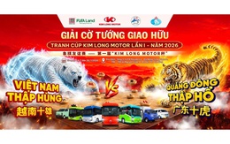 Khởi tranh Giải Cờ tướng Giao hữu Quốc tế cúp Kim Long Motor lần thứ I
