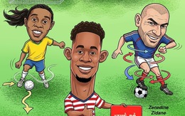 Tuyệt kỹ công phu của các huyền thoại World Cup một thời