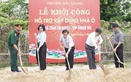Quảng Trị đồng loạt khởi công 361 căn nhà cho người có công với cách mạng