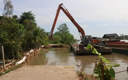 Thiên tai ở Vĩnh Long gây thiệt hại gần 32 tỉ đồng, sạt lở diễn biến phức tạp