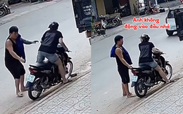 Chồng suýt bị vợ mắng oan vì chiếc xe 'bỗng dưng' bị ngã