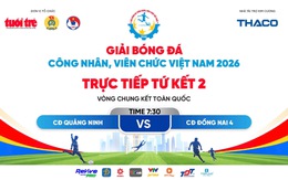 Trực tiếp: CĐ Quảng Ninh gặp CĐ Đồng Nai 4 - Tứ kết Vòng chung kết toàn quốc