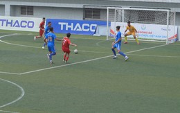 Sacombank thắng đậm 13-5, giành vé vào tứ kết Giải bóng đá công nhân, viên chức Việt Nam 2026