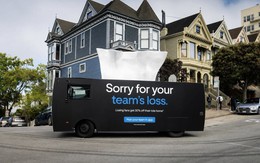 Uber lái cả hộp khăn giấy đến an ủi fan đội bị loại tại World Cup