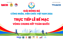 Trực tiếp: Bế mạc Giải Bóng đá công nhân, viên chức Việt Nam 2026