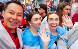 Video biển người ở Quảng trường Thời Đại trước trận Argentina gặp Tây Ban Nha, chung kết World Cup 