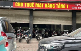 Mặt bằng kinh doanh ở Hà Nội nhan nhản biển cho thuê