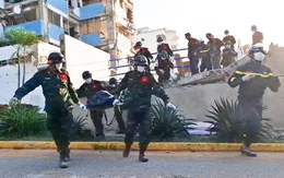 Lực lượng cứu hộ Việt Nam tìm thấy 23 nạn nhân trong đống đổ nát ở Venezuela