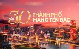 Truyền hình trực tiếp: Cầu truyền hình và trình diễn pháo hoa 'Rạng rỡ tên Người' kỷ niệm 50 năm thành phố mang tên Bác