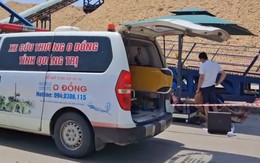 Tài xế tử vong do xe đầu kéo tự trôi tại bãi dăm ở Huế
