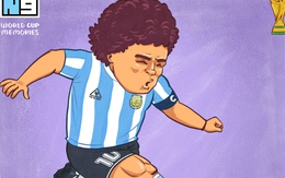 Tượng đài World Cup P.13: Maradona và 2 'bàn thắng lịch sử' trái ngược nhau