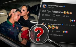 Thực hư bài đăng của hôn thê Ronaldo: 'Bye Bye Argentina'
