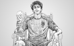 Tác giả Ao Ashi gây sốt với tranh vẽ Lamine Yamal vô địch World Cup