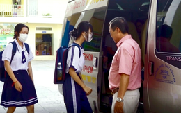 Thí điểm đưa đón học sinh bằng xe buýt điện